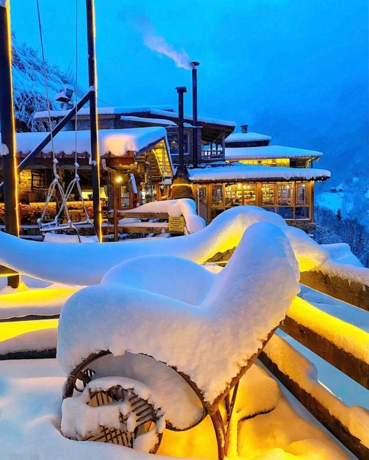 Seyr-I Cennet Dag Evleri Çamlıhemşin Exterior foto